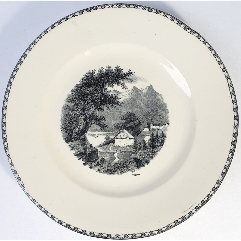 Wandbord Societe Ceramique